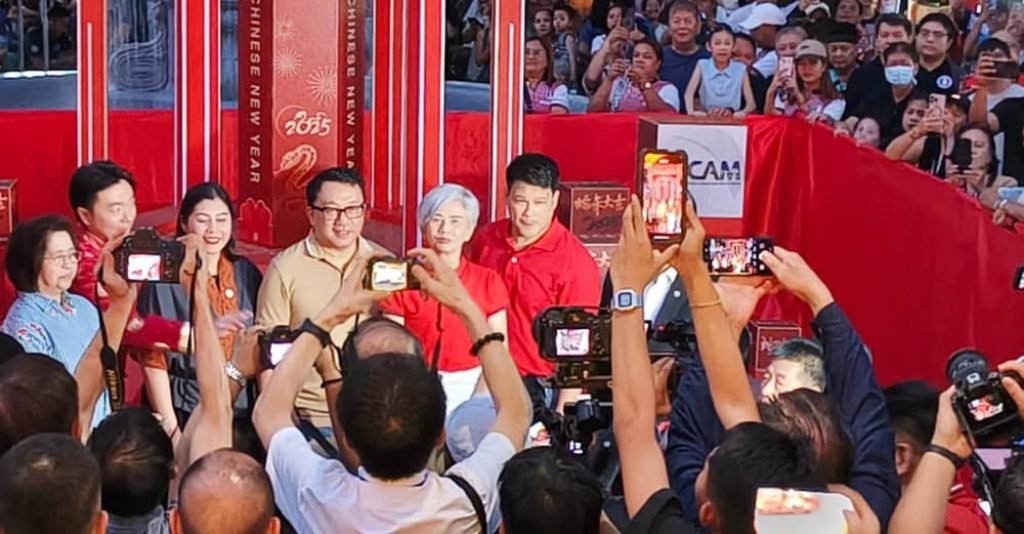 Manila Mayor Honey Lacuna kicks off the 2025 Chinese New Year celebrations with the lighting of the Prosperity Tree in Binondo, emphasizing the histor