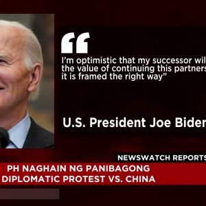 Marcos tiwalang matatag ang relasyong PH-US-Japan sa pagbabago ng liderato sa Amerika | NWP Reports