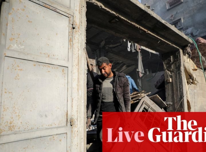 Middle East crisis live: Israel and Hamas wrangle over potential ceasefire and hostage deal | Israel