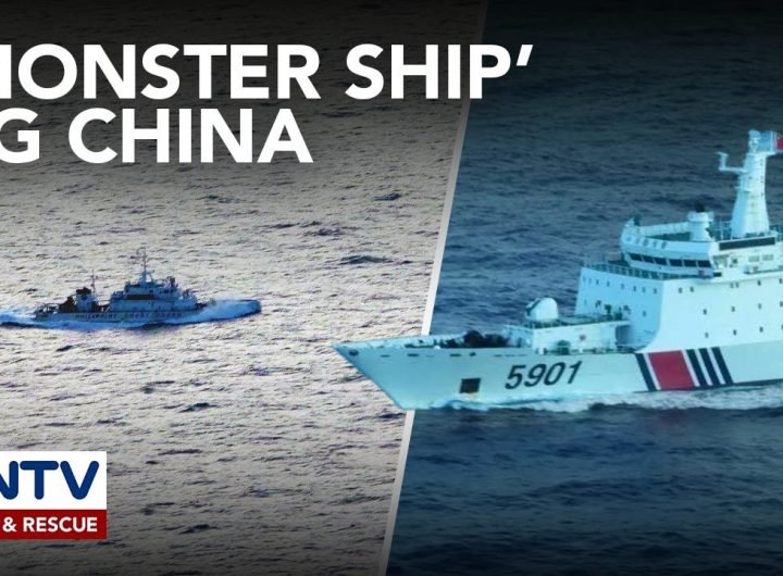 'Monster ship' ng China, muling namonitor sa loob ng PH EEZ