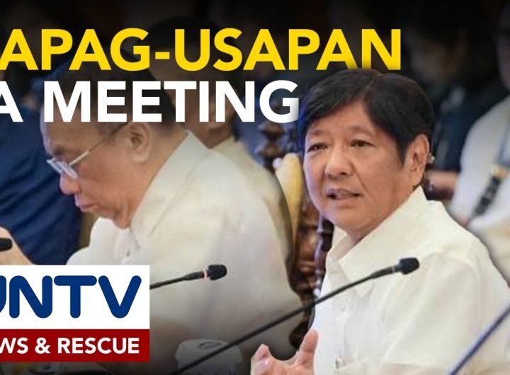 Naaantalang mga proyekto, implementasyon ng 2025 GAA, tinalakay ni PBBM sa full cabinet meeting