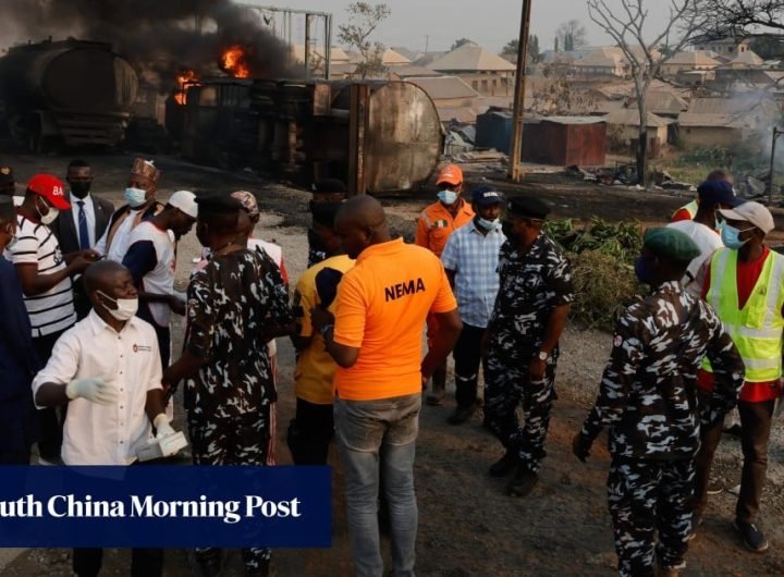 Nigeria fuel tanker truck blast kills at least 70 people