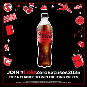 Own 2025 with Zero Excuses and Win Great Prizes from Coke Zero!