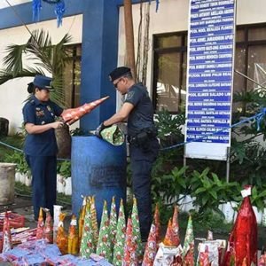 P34,200 worth of illegal firecrackers destroyed