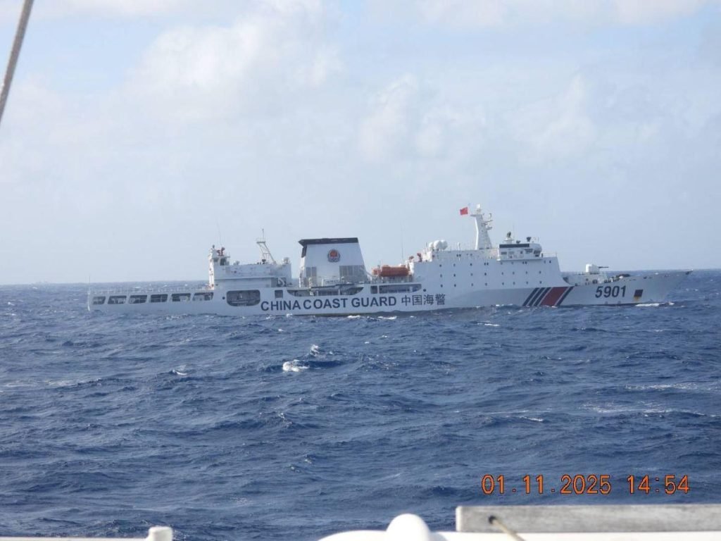 China Coast Guard vessel 5901 also referred to as monster ship