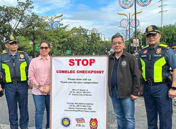 PNP launches checkpoints to deter election-related violence