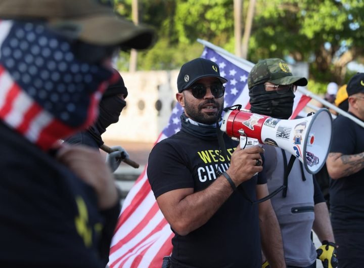 Proud Boys leader Enrique Tarrio and Oath Keepers founder Stewart Rhodes released from prison after Trump pardons