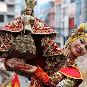 Rappler Visayas reporter John Sitchon reports live on the Sinulog Festival 2025 from the streets of the Queen City of the South