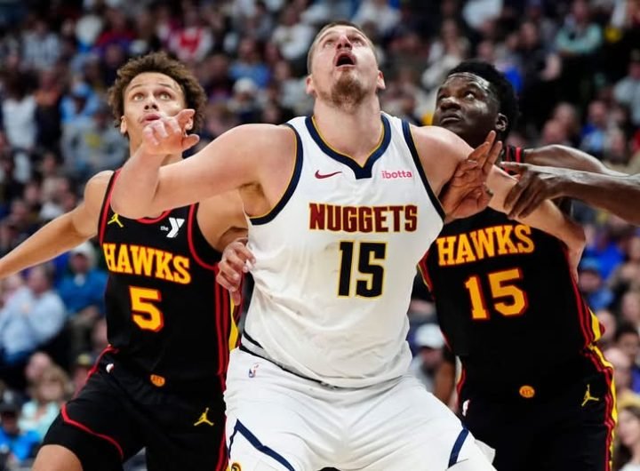 Reigning MVP Nikola Jokic drops yet another triple-double as the Nuggets, also dishing out a season-high 44 assists, roll past Trae Young and the Hawk