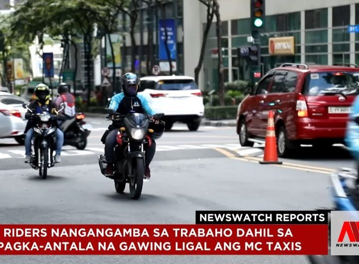 Riders nangangamba sa trabaho dahil sa pagka-antala na gawing ligal ang MC taxis | NewsWatch Reports