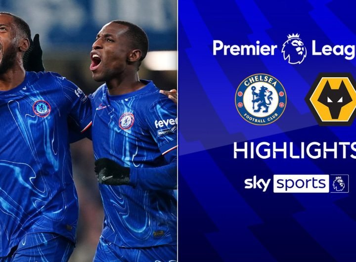 Highlights of the Premier League match between Chelsea and Wolverhampton Wanderers.