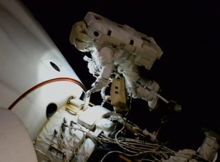 Stranded NASA astronaut gets change of pace with spacewalk, after 7 months in orbit