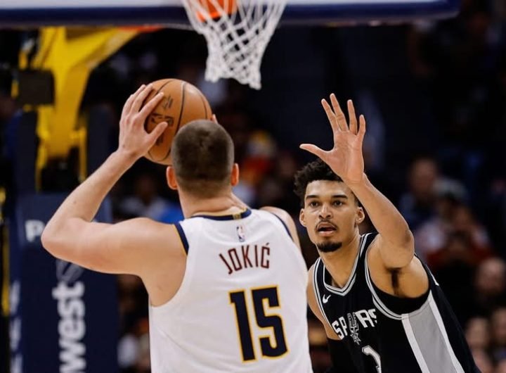 Super sophomore Victor Wembanyama and three-time NBA MVP Nikola Jokic, two of the world's best big men, lock into a legendary duel as the San Antonio