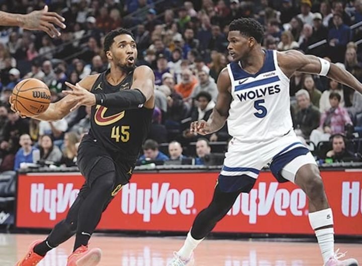 T'Wolves giihaw sa Cavaliers