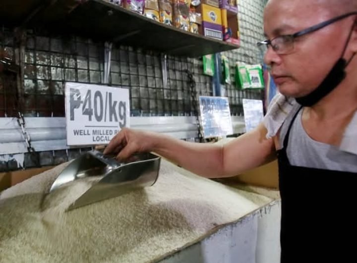 The price of the 25-percent broken rice variety sold under the government's Rice-for-All program (RFA25) will drop from P40 to P38 per kilogram starti