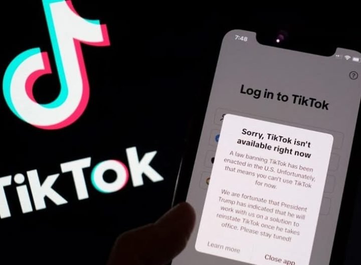 TikTok cut off access to its U.S. users late Saturday, just before a national ban on the app was set to take effect, with President-elect Donald Trump