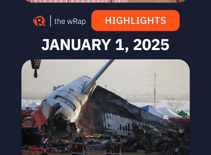 Today's headlines: Marcos & Duterte, Jeju Air crash, Brad & Angelina | The wRap | January 1, 2025