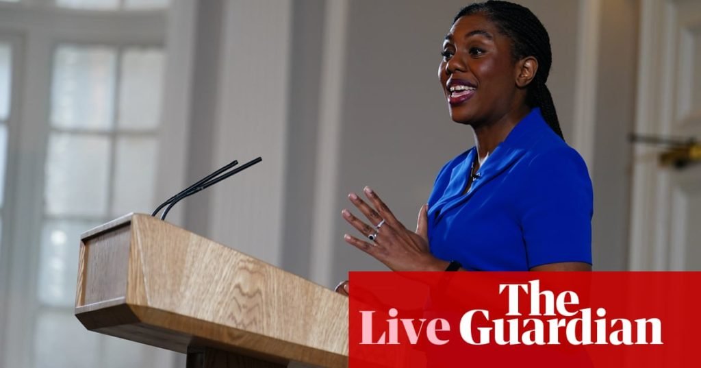 UK politics live: Badenoch says UK not as rich as it thinks and country refuses to live within its means | Politics