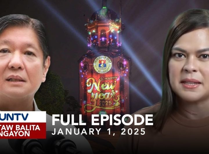 UNTV: Hataw Balita Ngayon | January 1, 2025