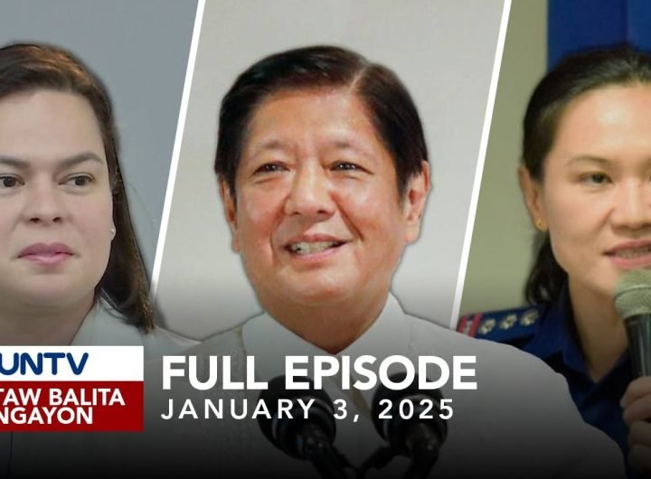 UNTV: Hataw Balita Ngayon | January 3, 2025