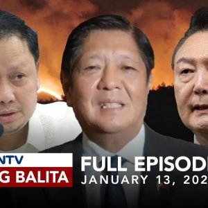 UNTV: Ito Ang Balita | January 13, 2025