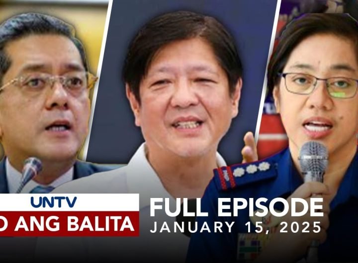 UNTV: Ito Ang Balita | January 15, 2025