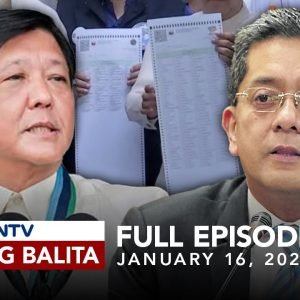 UNTV: Ito Ang Balita | January 16, 2025