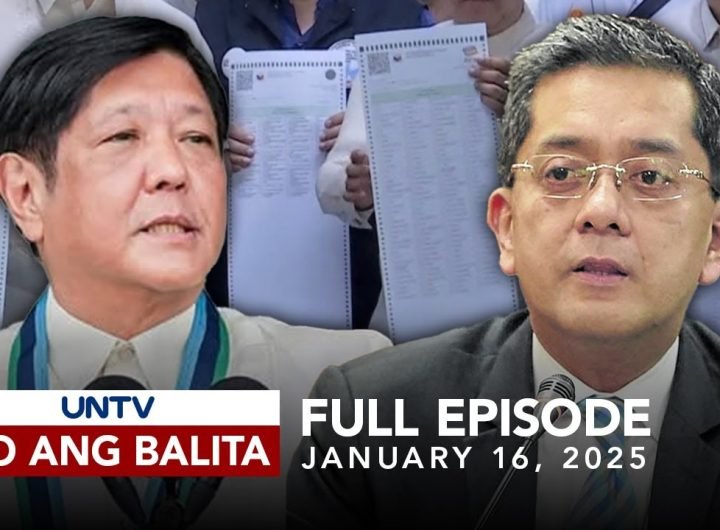 UNTV: Ito Ang Balita | January 16, 2025