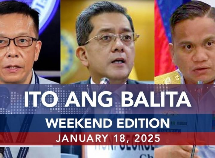 UNTV: Ito Ang Balita Weekend Edition | January 18, 2025