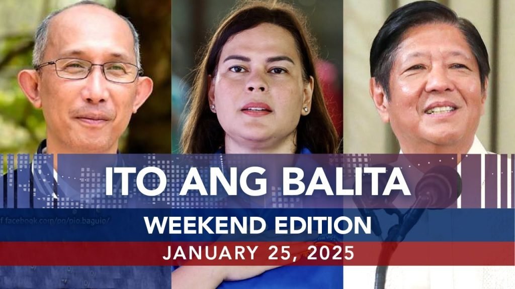 UNTV: Ito Ang Balita Weekend Edition | January 25, 2025