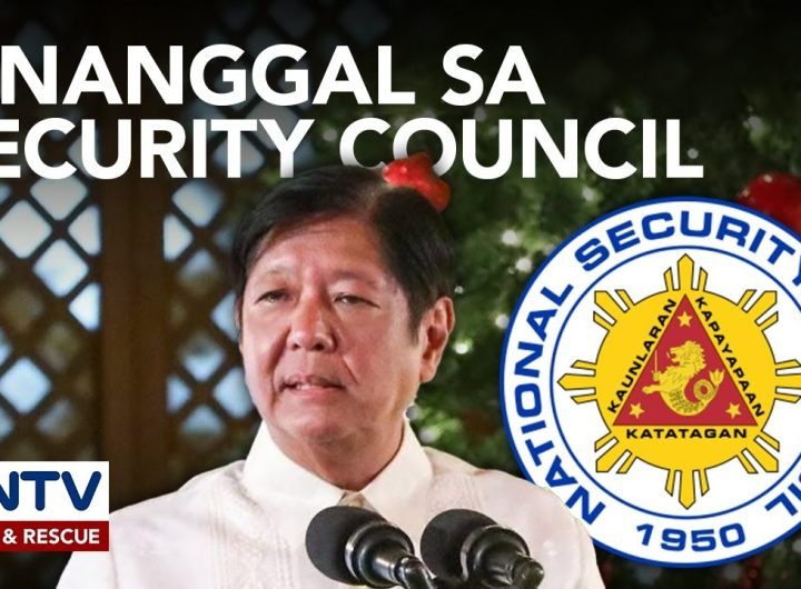 Vice President at ex-Presidents, hindi na kasama sa listahan ng National Security Council members