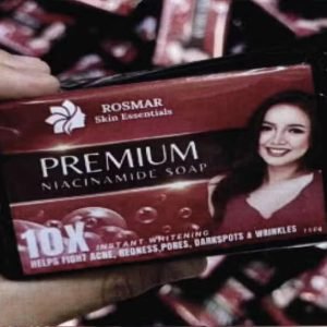 UNAUTHORIZED. Under FDA Advisory Nos. 2025-0028 and 2025-0029, the regulator says Rosmar Skin Essentials’ “Premium Niacinamide Soap” and “Mysterious Madre de Cacao Soap” have no valid certificate of product notification (CPN) as of Dec. 17, 2024, as verified by the regulator through post-marketing surveillance. PHOTO FROM FDA