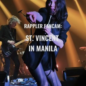 WATCH: St. Vincent’s ‘All Born Screaming’ tour in Manila | Rappler #FanCam