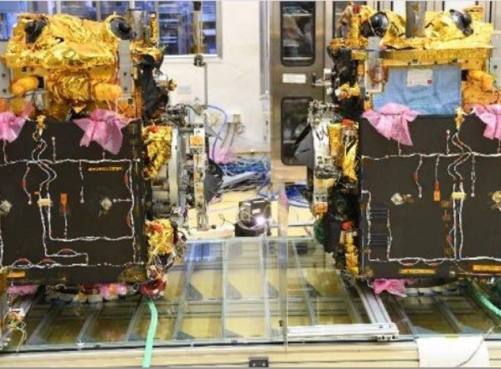 The two docking satellites of India