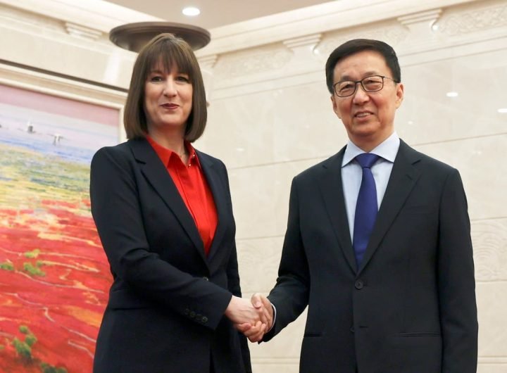 Watch live: Rachel Reeves attends economic talks in China as chancellor pledges to make UK ‘better off’