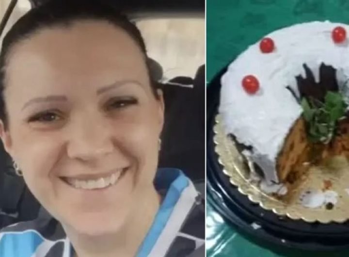 Woman accused of murdering family with 'arsenic-laced' Christmas cake breaks silence