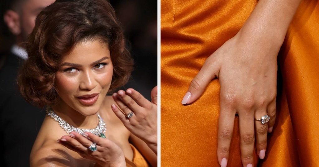 Zendaya Was Outright Asked If She’s Engaged By A Journalist Who Spotted Her Eye-Catching Ring At The Golden Globes, And Her Apparent Reaction Has Got People Talking