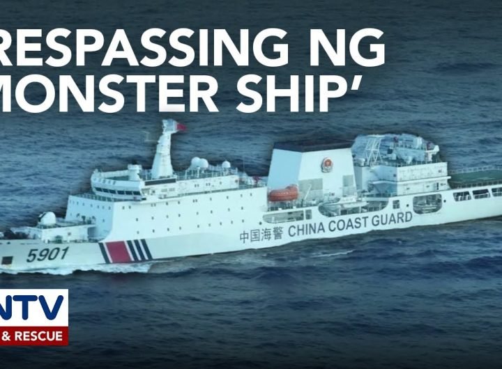 ‘Monster Ship’ ng China, muling namataan sa loob ng teritoryo ng Pilipinas